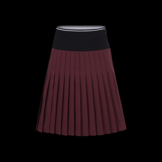 여성 가을 이밴드 플리츠 큐롯