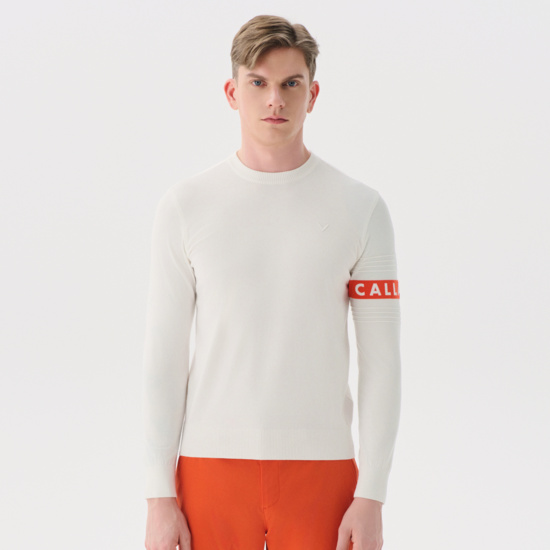 봄 소매포인트 긴팔 풀오버