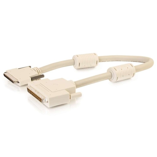 3ft (0.9m) LVD/SE VHDCI .8mm 68pin Male to SCSI3 MD68 Male Cable with