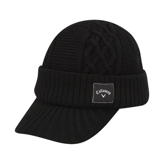 HW CG KNIT BRIM BEANIE BLK 25 KR