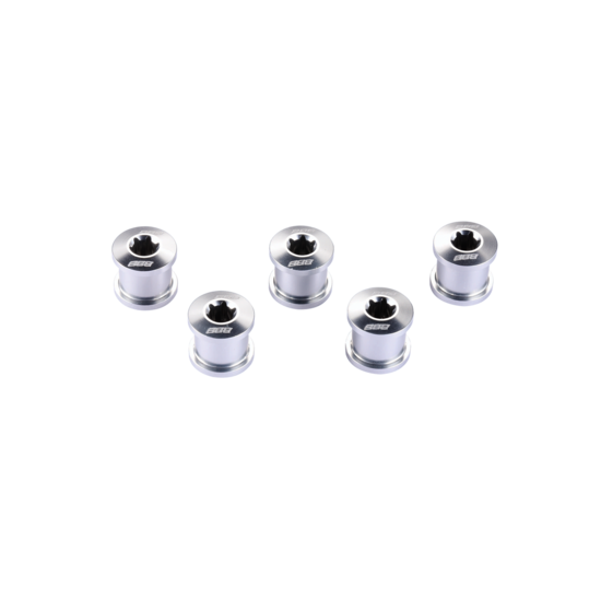 BBB BCR-52 Triplestars Aluminum Chainring Bolts Silver Fronts Only