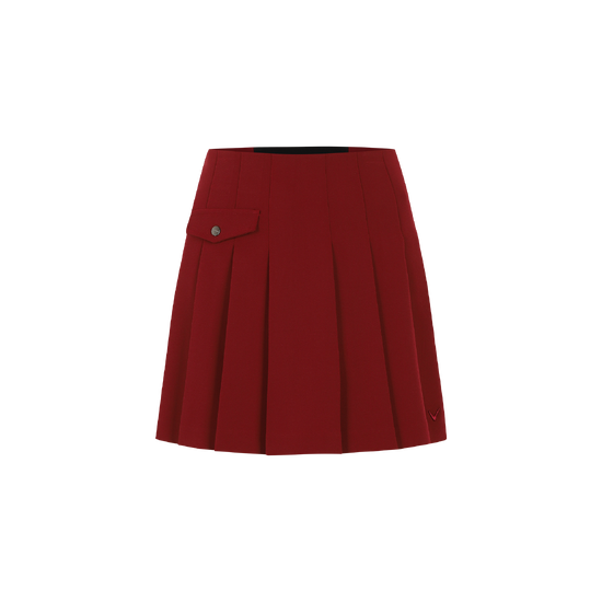 가을 랩스타일 플리츠 큐롯 팬츠