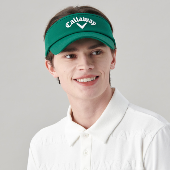 남성 시그니쳐 로고 썬캡