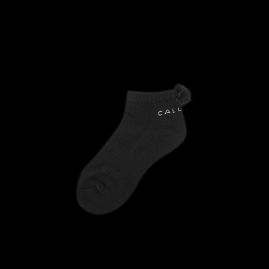 방울 장식 단목 양말