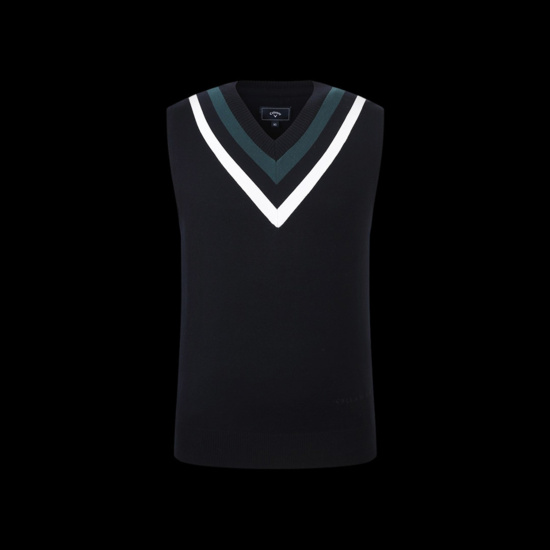 남성 V넥 니트 베스트