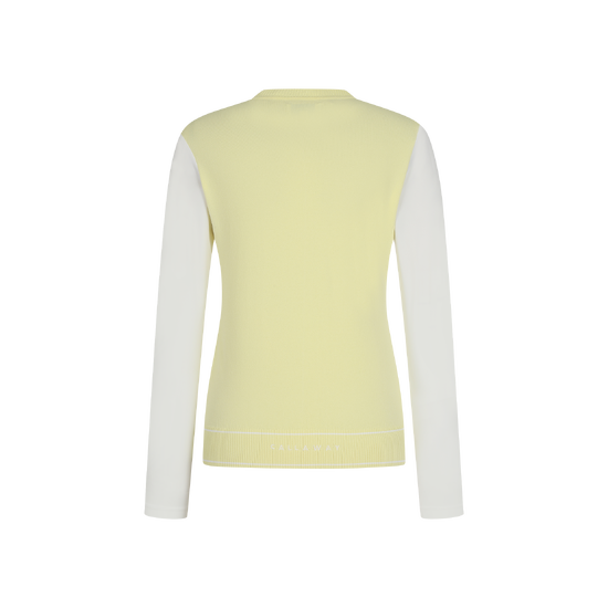 여름 냉감소매 니트 하이브리드 티셔츠