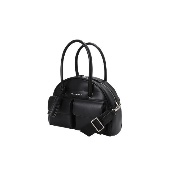 여성 더블 아웃포켓 토트백