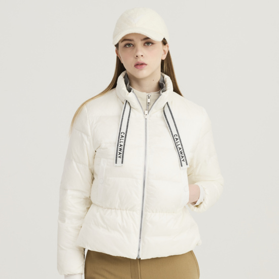 겨울 여성 경량스윙 다운점퍼