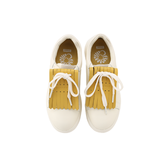 여성  컴포터블 플라워 스파이크리스 골프화