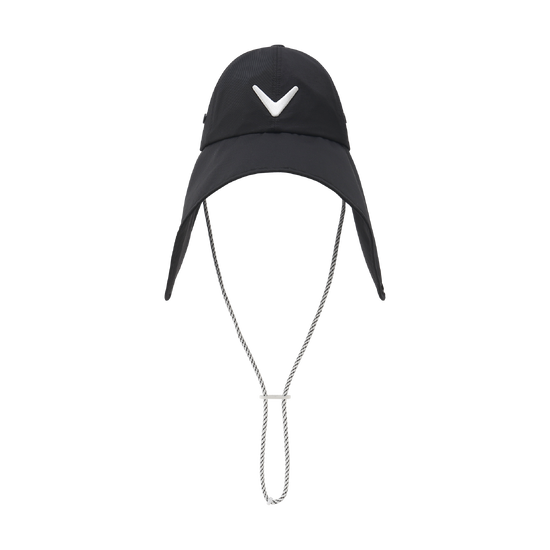 여성 와이드 챔 캡