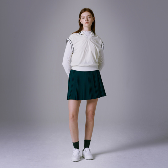 여성  밴드형 변형플리츠