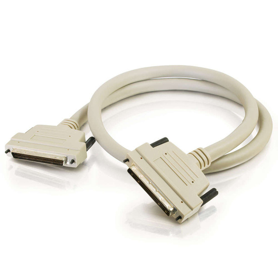 3ft (0.9m) SCSI3 Ultra2 LVD/SE MD68 M/M Cable (Thumbscrew)