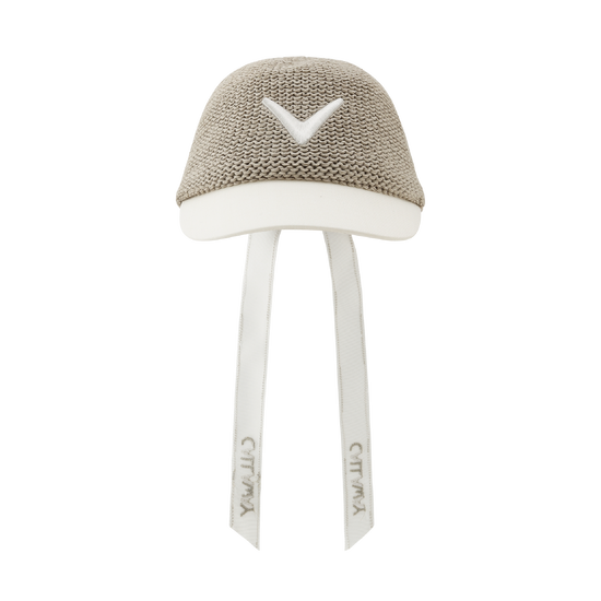 여성 여름 니트 캡