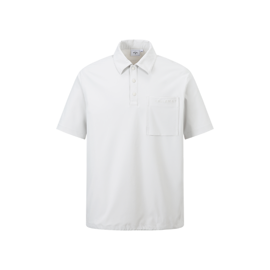 남성 여름 우븐 반팔 점퍼