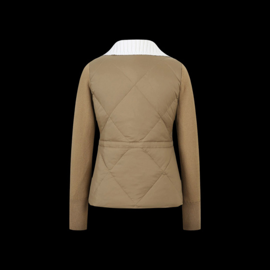 여성 겨울 니트에리 다이아퀼팅 하이브리드