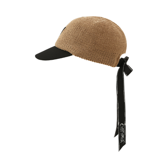 여성 여름 니트 캡