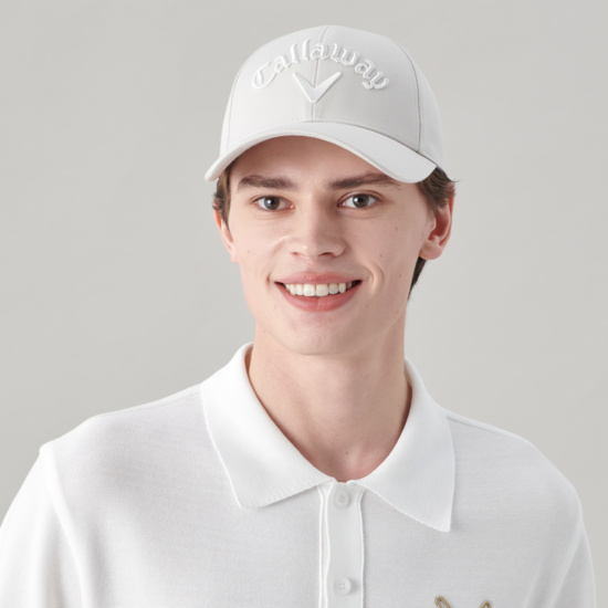 남성 시그니쳐 로고캡