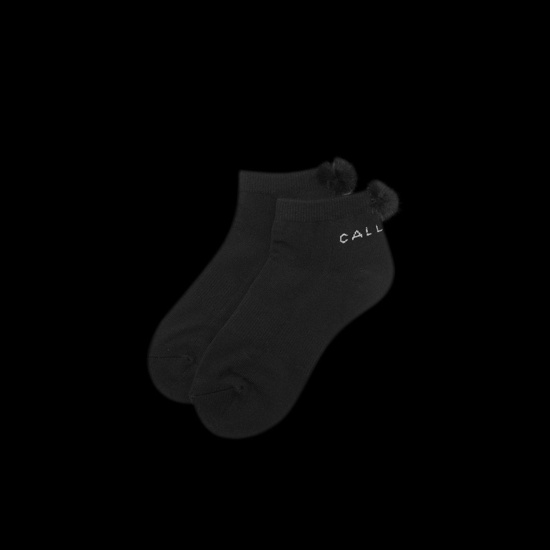 방울 장식 단목 양말