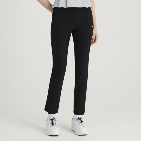 가을 여성 절개라인 슬림핏 팬츠