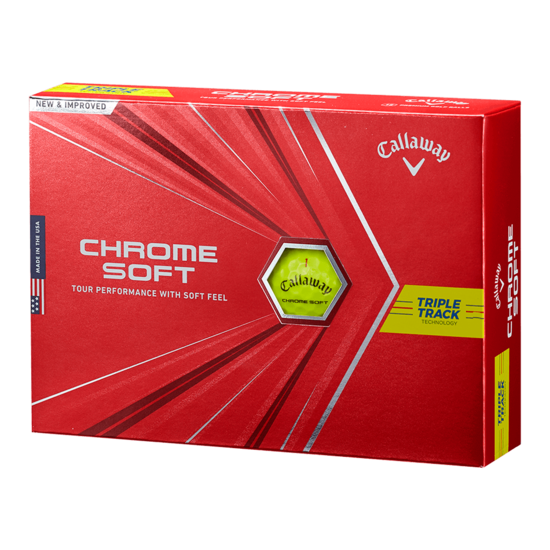 CHROME SOFT ボール トリプル・トラック イエロー