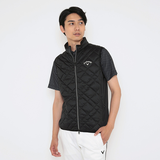 CALLAWAY 中綿入りスターストレッチ フルジップベスト (MENS