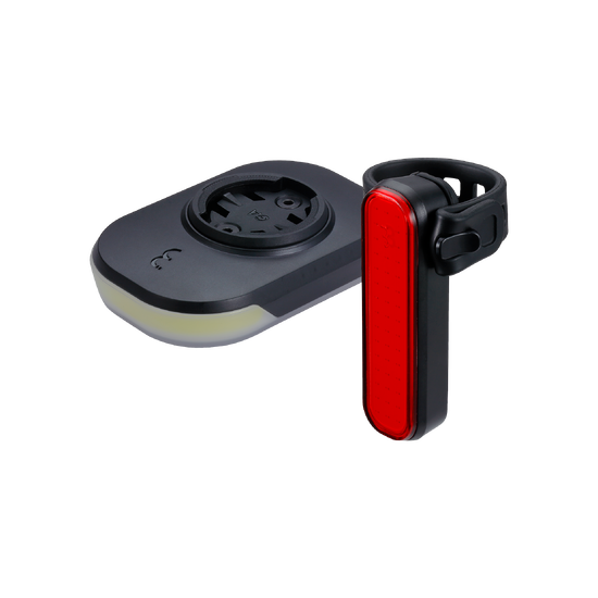 Photo - Eclairage BBB ensemble Slice 300 750mAh + Garmin+Wahoo insert + BLS-255 noir uni