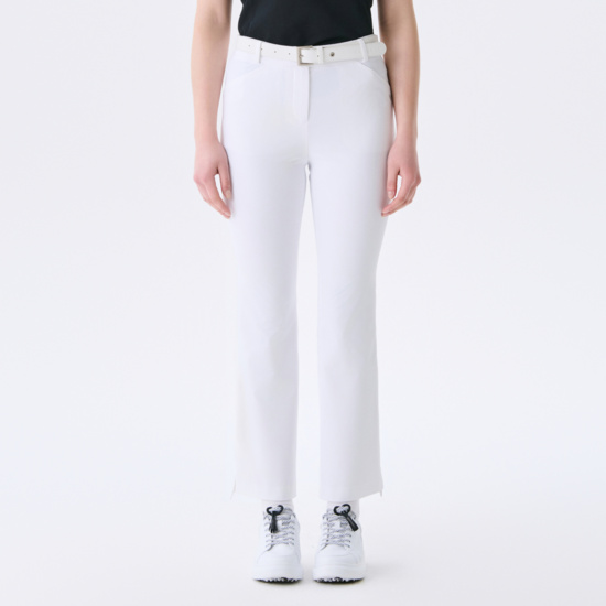 여름 부츠컷 밴딩 팬츠