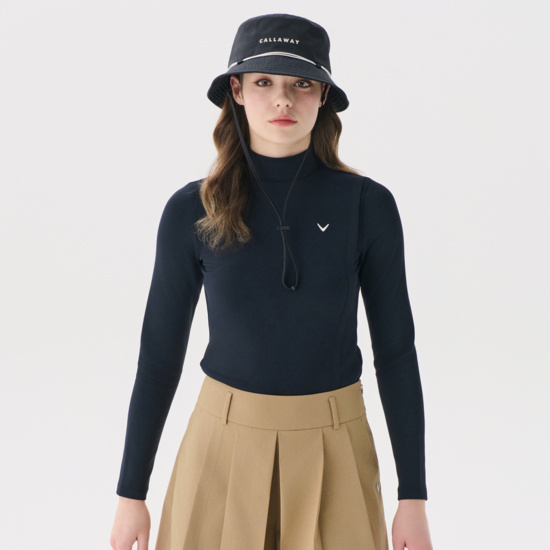 봄 하이넥 긴팔 티셔츠