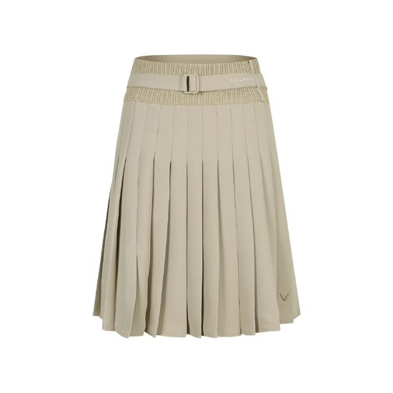 여성 봄 하이웨이스트 미디스커트