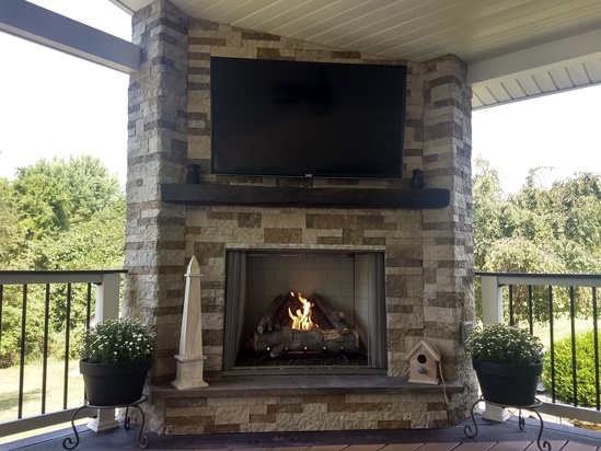 Enhance Your Outdoor Space With A Gas Fireplace Heat Glo Outdoor Space With A Gas Fireplace, Outdoor Gas Fireplace With Tv Above
