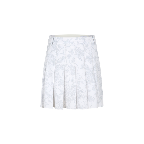 여름 프린트 잔플리츠 큐롯