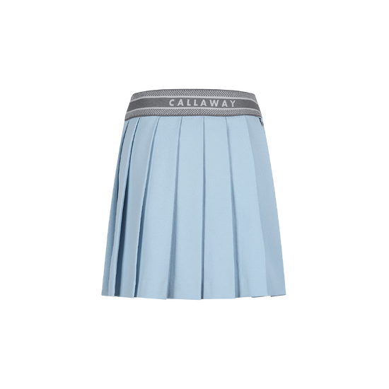 여성 봄 뒤플리츠 스커트