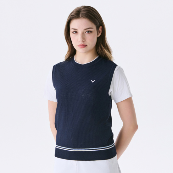 여름 니트 베스트