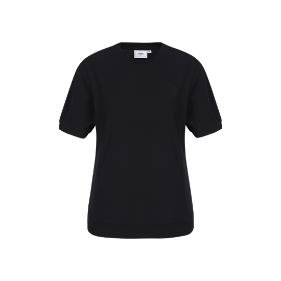 여성 봄 라운드 반팔티셔츠