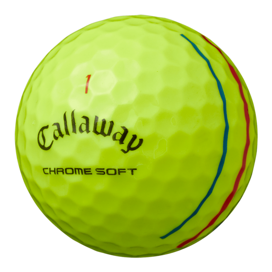 CHROME SOFT ボール トリプル・トラック イエロー
