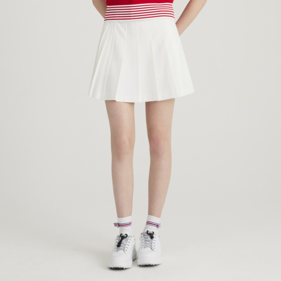 가을 여성 플리츠믹스 큐롯