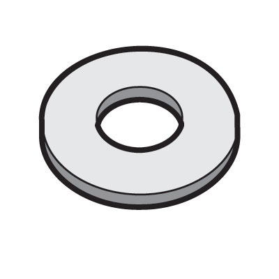 1/2'' FLAT WASHER (100 PCS) | Wire Mesh Trays | Cable Tray and Reels ...