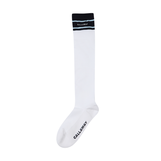 [여성] 컬러 배색 니삭스