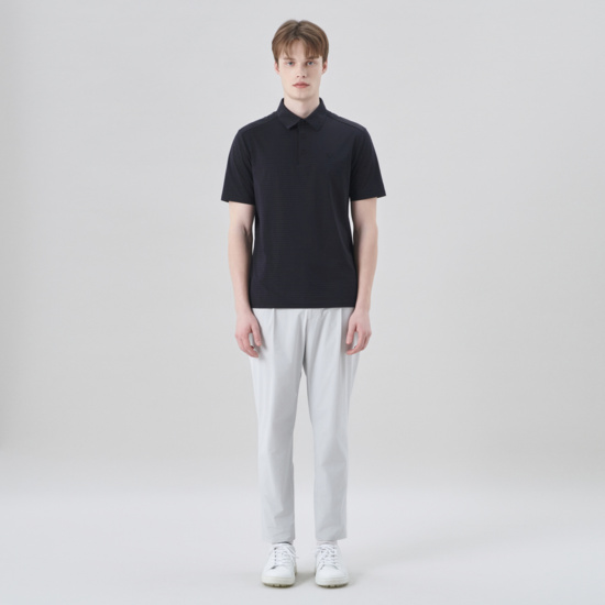 남성 여름 원턱 테이퍼드 팬츠