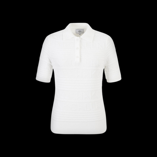 여성 가을 로고자가드 반팔 니트