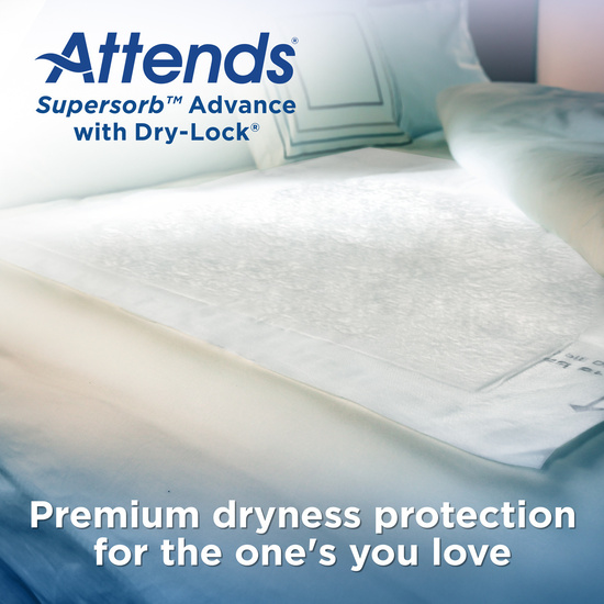 Attends Supersorb Advanced Premium Underpads
