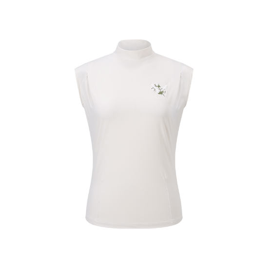 여성 여름 터틀형 냉감 슬리브리스