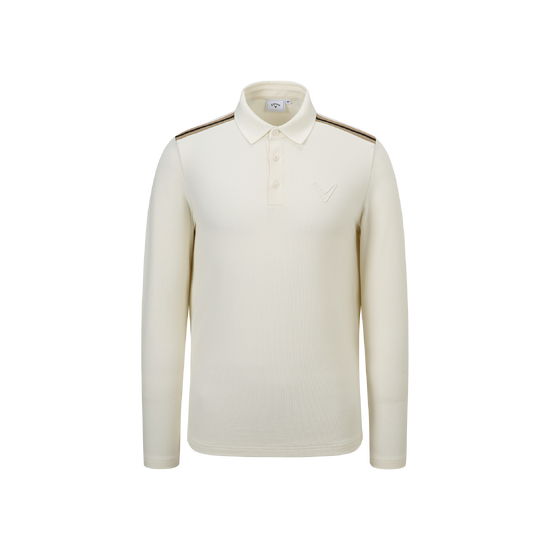 남성  니트라이크 배색 티셔츠