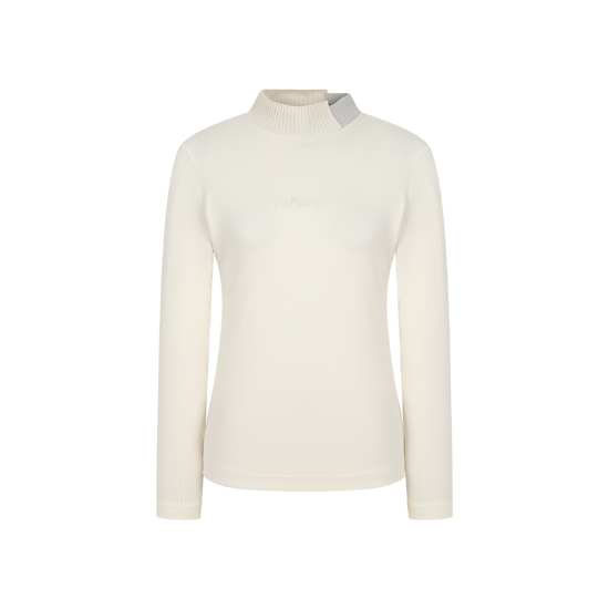 겨울 여성 하이넥 베이스레이어