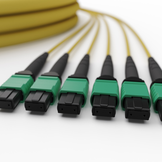 MPO-MPO 72F OS2 Angled Trunk connectors