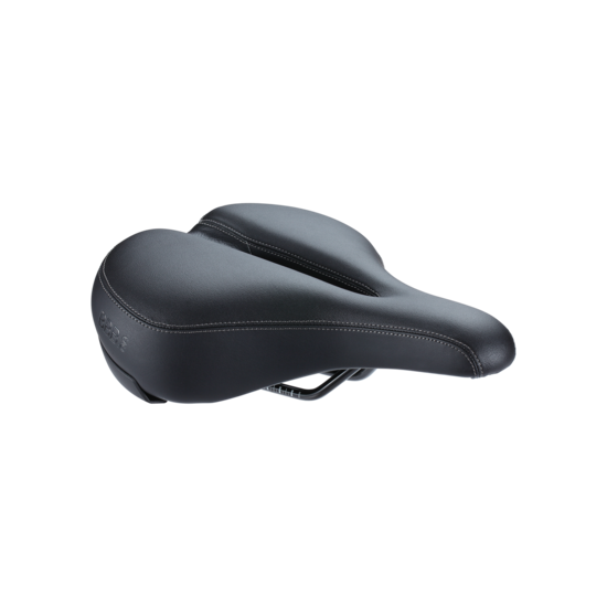 Photo - Selle BBB SoftShape Relaxed anatomic 205x265mm noir 205 x 265mm