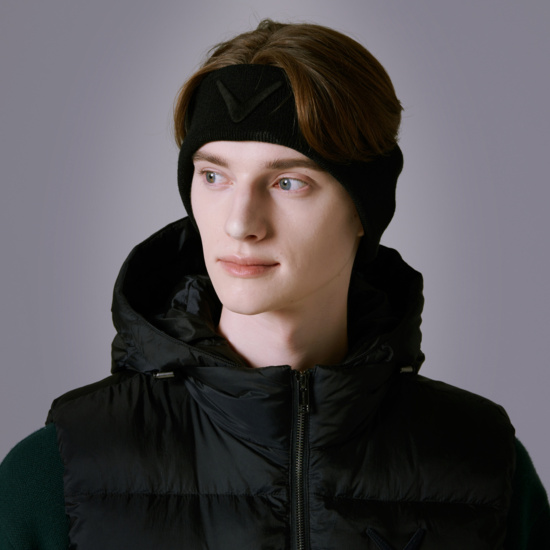 남성 니트 이어워머