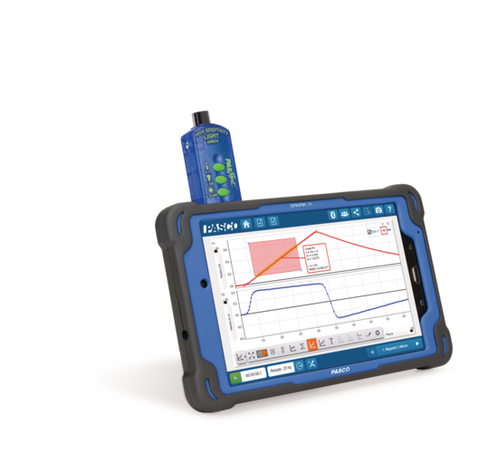 SPARK Lxi with PASPORT High Sensitivity Light Sensor