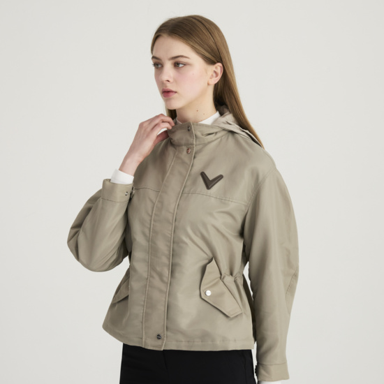 가을 여성 캐주얼 후드 점퍼