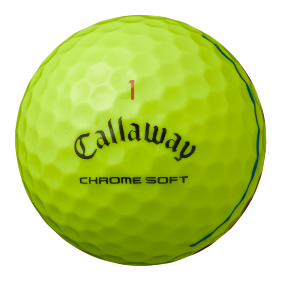 CHROME SOFT ボール トリプル・トラック イエロー